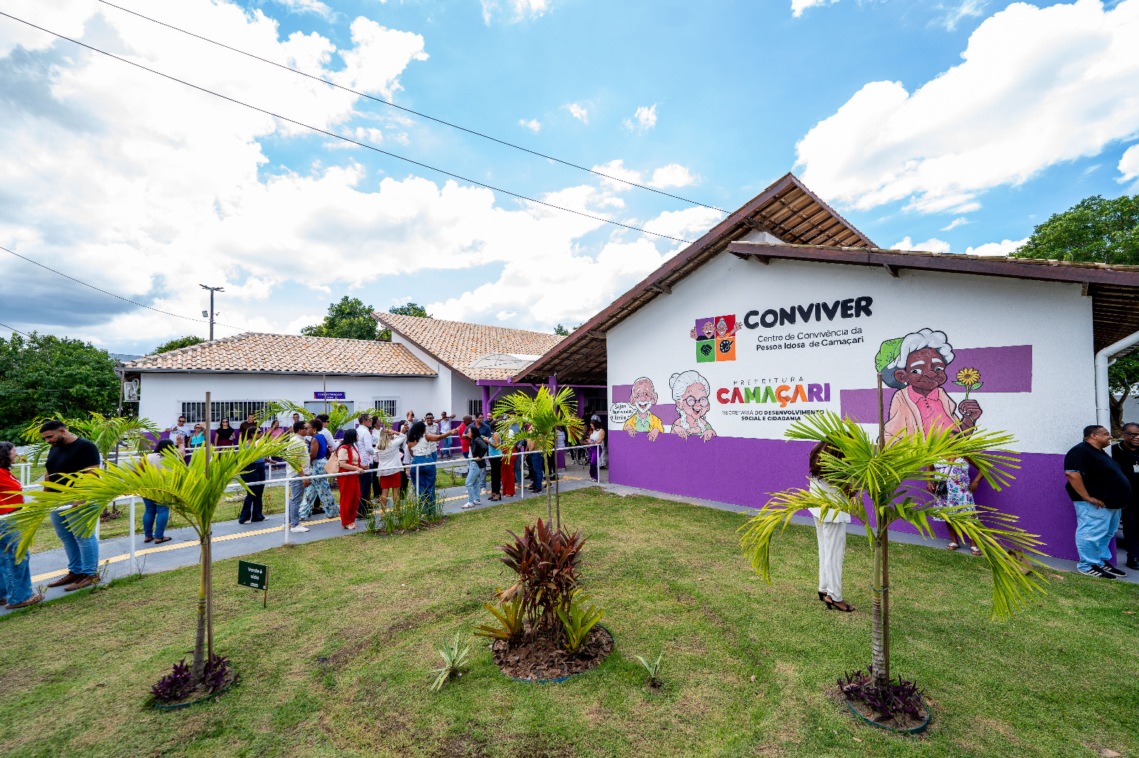 Idosos celebram novo Conviver e destacam melhorias em Camaçari