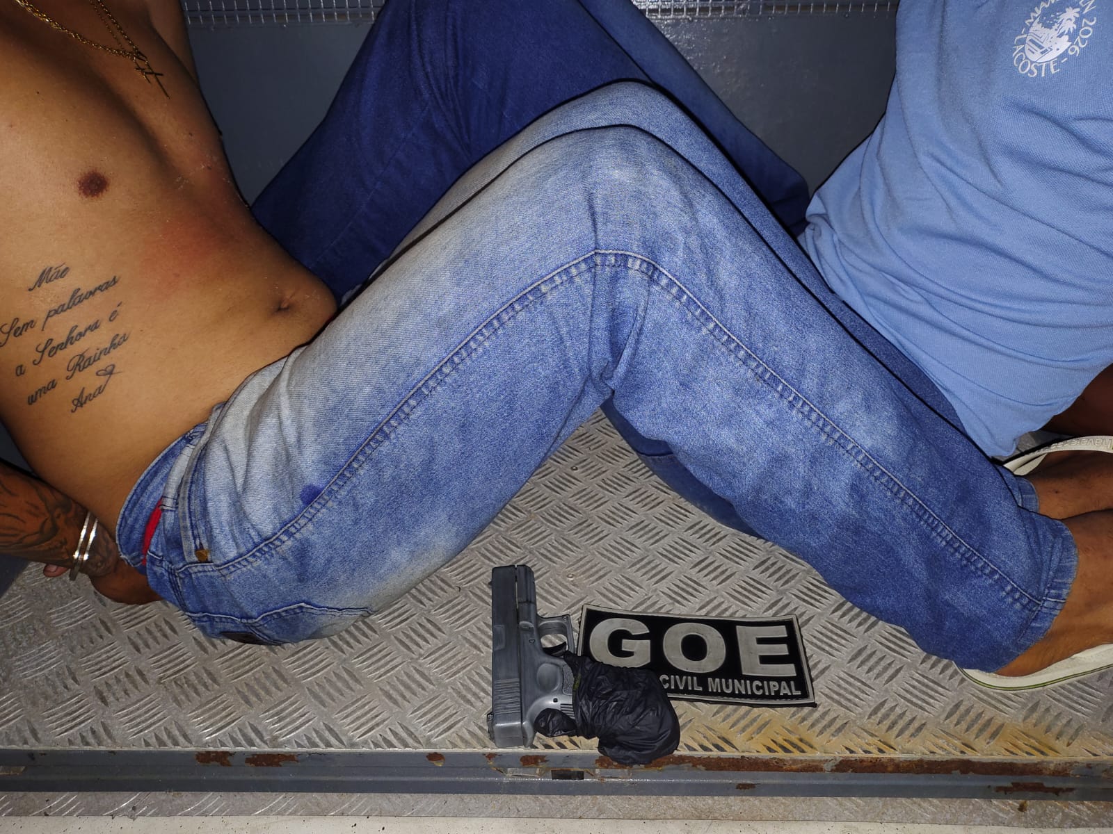 Suspeitos de assalto são detidos durante operação da GCM no Jardim de Alah