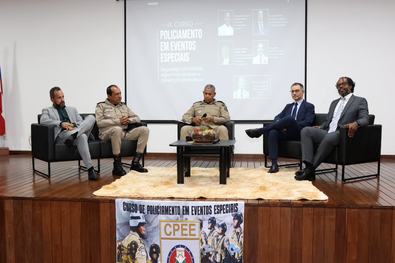 Segurança em eventos esportivos entra em foco com curso da PM na Bahia