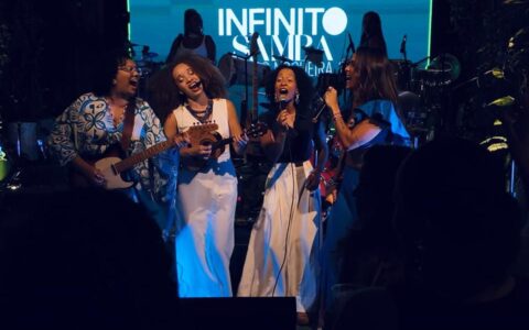 Imagem do post Sambaiana se apresenta durante lançamento da turnê de Diogo Nogueira, em Salvador