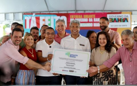 Imagem do post Governo do Estado entrega colégio de tempo integral em Mascote com investimento de R$ 13,1 milhões