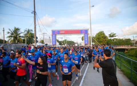 Imagem do post Mais de 5 mil pessoas lotam ruas de Lauro de Freitas em corrida contra o feminicídio