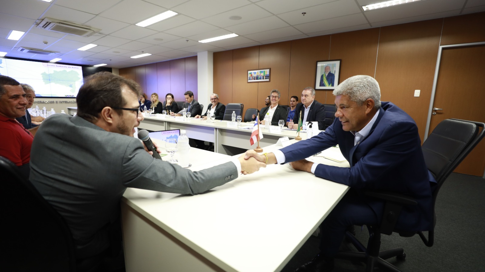 Jerônimo se reúne com prefeito de Iguaí e debate novos investimentos para o município