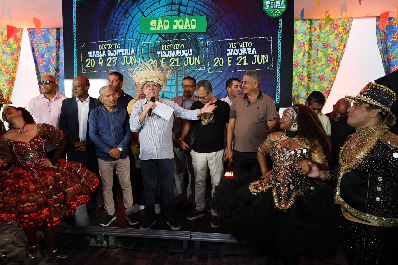 Com 15 dias de festa, São João de Feira de Santana 2026 é lançado com tema “A alegria entra em campo”