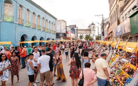 Imagem do post Feira de Caxixis lota Nazaré e dispara turismo na Semana Santa