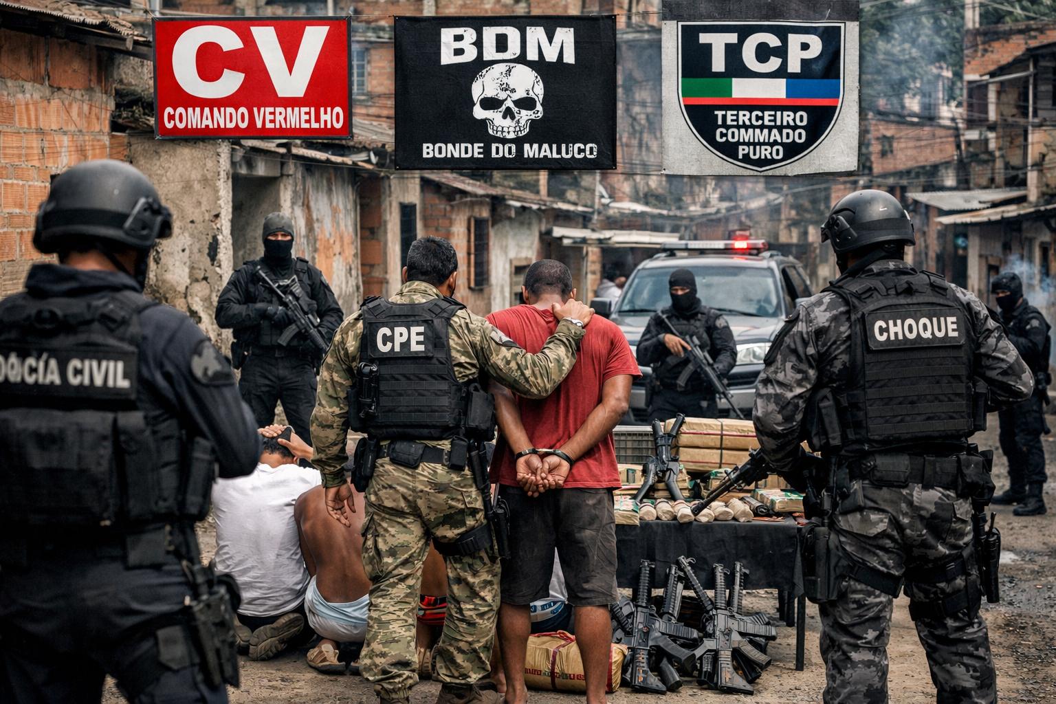 Facções sofrem duro golpe com prisão de 75 integrantes na Bahia