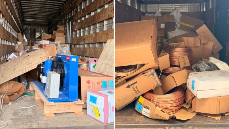 Valéria: Carga milionária vira alvo de bandidos, mas plano termina com tiros, prisão e apreensão