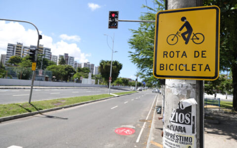 Imagem do post Salvador projeta ampliar ciclorrotas e prevê 50 km de infraestrutura cicloviária por semestre