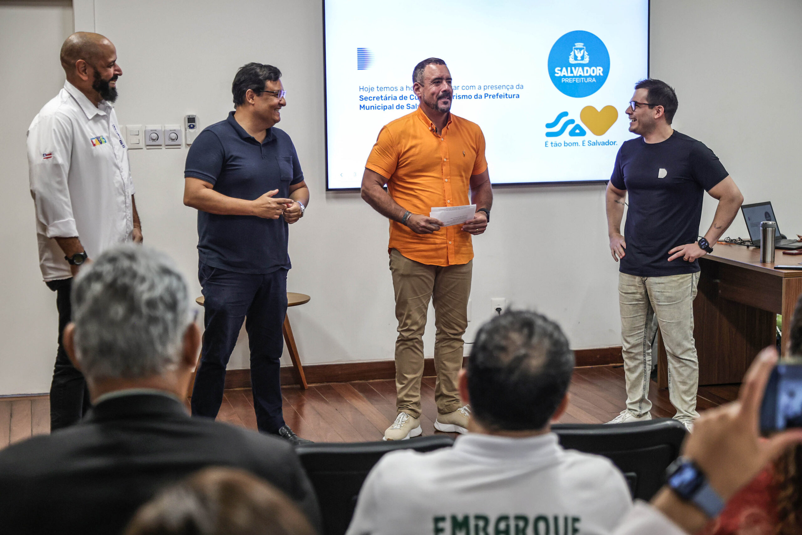 Gegê destaca o destino Salvador em encontro com CEO da Decolar