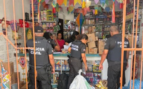 Imagem do post Fogos clandestinos são apreendidos em operação no interior da Bahia