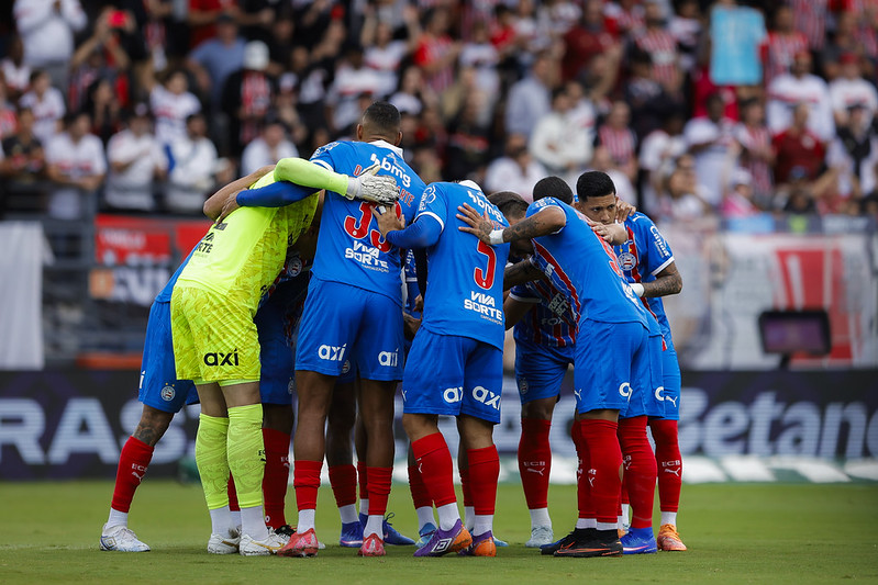 No apagar das luzes, Bahia arranca empate com o São Paulo