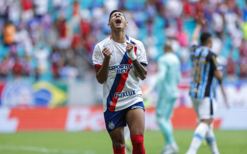 Imagem do post Bahia empata com o Grêmio na Arena Fonte Nova e cai na tabela do Brasileirão