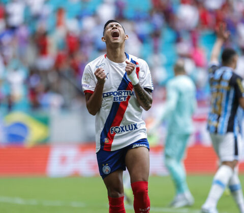 Imagem do post Bahia empata com o Grêmio na Arena Fonte Nova e cai na tabela do Brasileirão