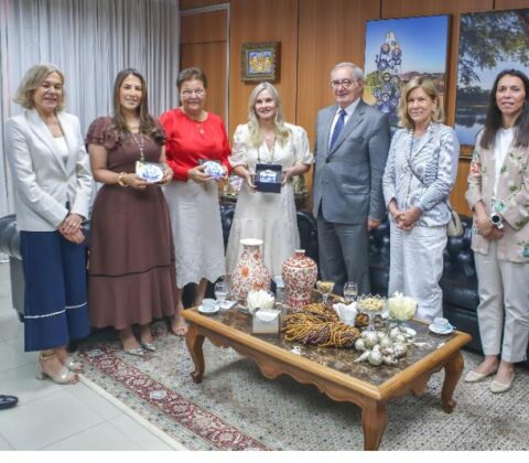 Imagem do post Ivana Bastos recebe visita do cônsul-geral de Portugal em Salvador