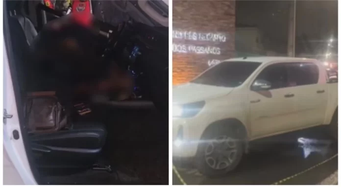 Rifeiro é executado a tiros dentro de Hilux na Avenida Aliomar Baleeiro