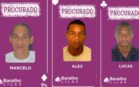 Imagem do post SSP atualiza Baralho Lilás do Crime com mais três novos integrantes