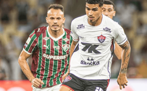 Imagem do post Vitória busca reação, vira sobre o Fluminense, mas sofre empate no fim