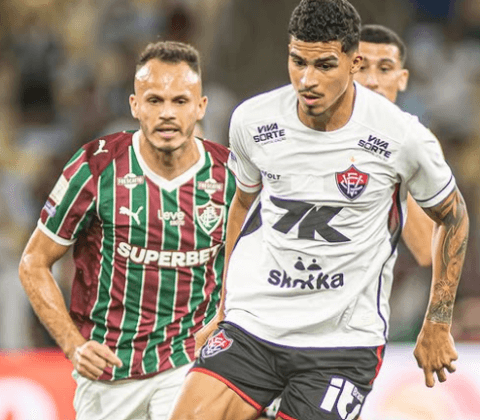 Imagem do post Vitória busca reação, vira sobre o Fluminense, mas sofre empate no fim