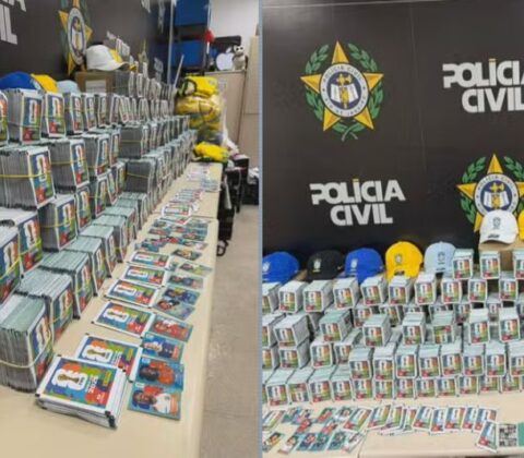 Imagem do post Polícia Civil apreende 200 mil figurinhas falsificadas da Copa do Mundo