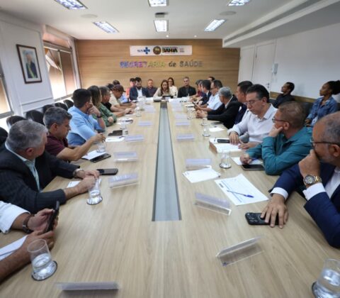 Imagem do post Secretária se reúne com prefeitos da região de Brumado para qualificar assistência à saúde
