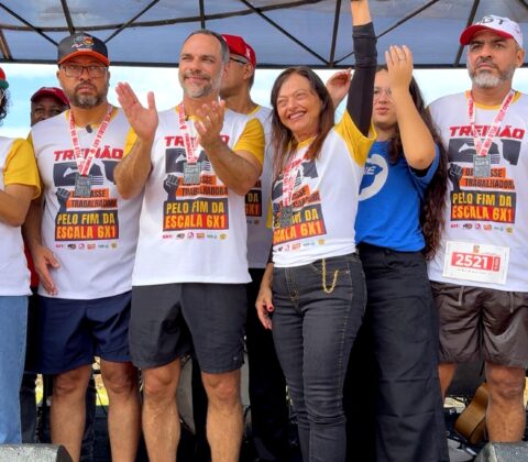 Imagem do post No 1º de Maio, Alice Portugal reforça defesa dos direitos, da democracia e do fim da jornada 6×1