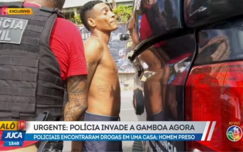 Imagem do post Traficante do CV é preso durante operação na Gamboa