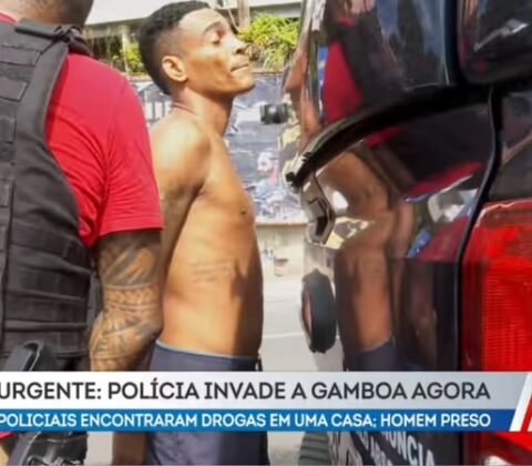 Imagem do post Traficante do CV é preso durante operação na Gamboa