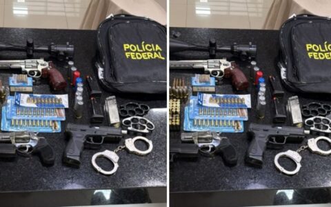 Imagem do post PF mira grupo suspeito de abastecer facções na Bahia com armas do Paraguai