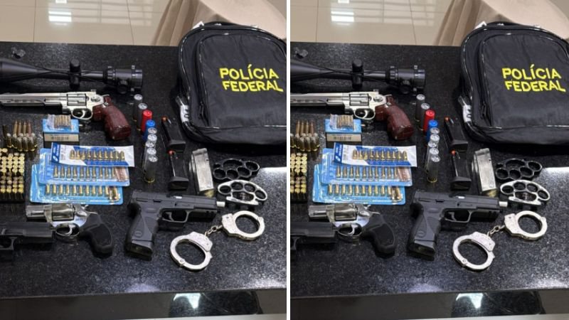 PF mira grupo suspeito de abastecer facções na Bahia com armas do Paraguai