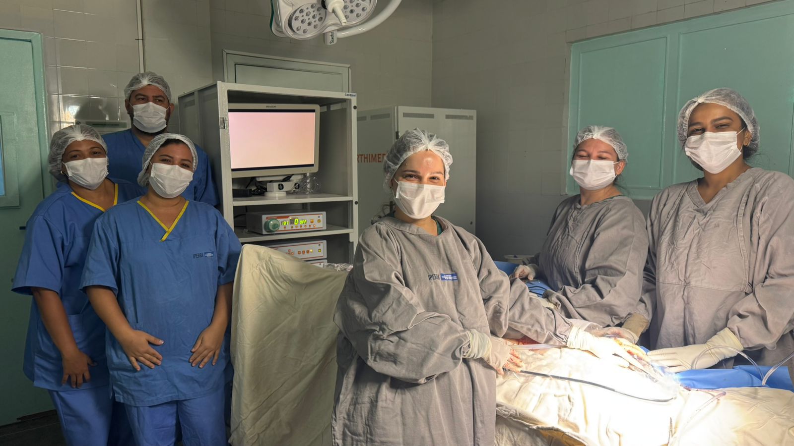 IPERBA realiza primeira cirurgia ginecológica por videolaparoscopia e avança na assistência à saúde da mulher