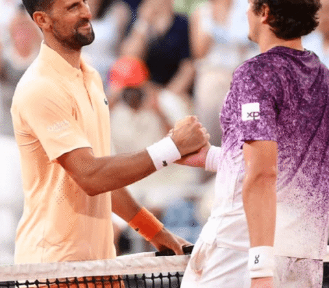 Imagem do post Djokovic se rende a João Fonseca após derrota: “Vimos o porquê desse hype”