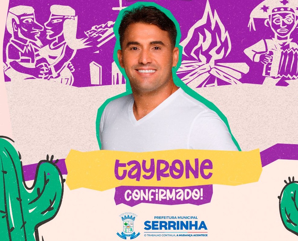 São João de Serrinha 2026 confirma Tayrone e Seu Desejo e agita fãs