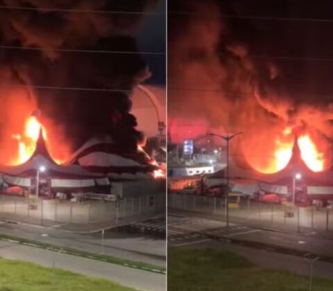 Imagem do post Em chamas! Vejo o vídeo do Circo do Tirulipa pegando fogo
