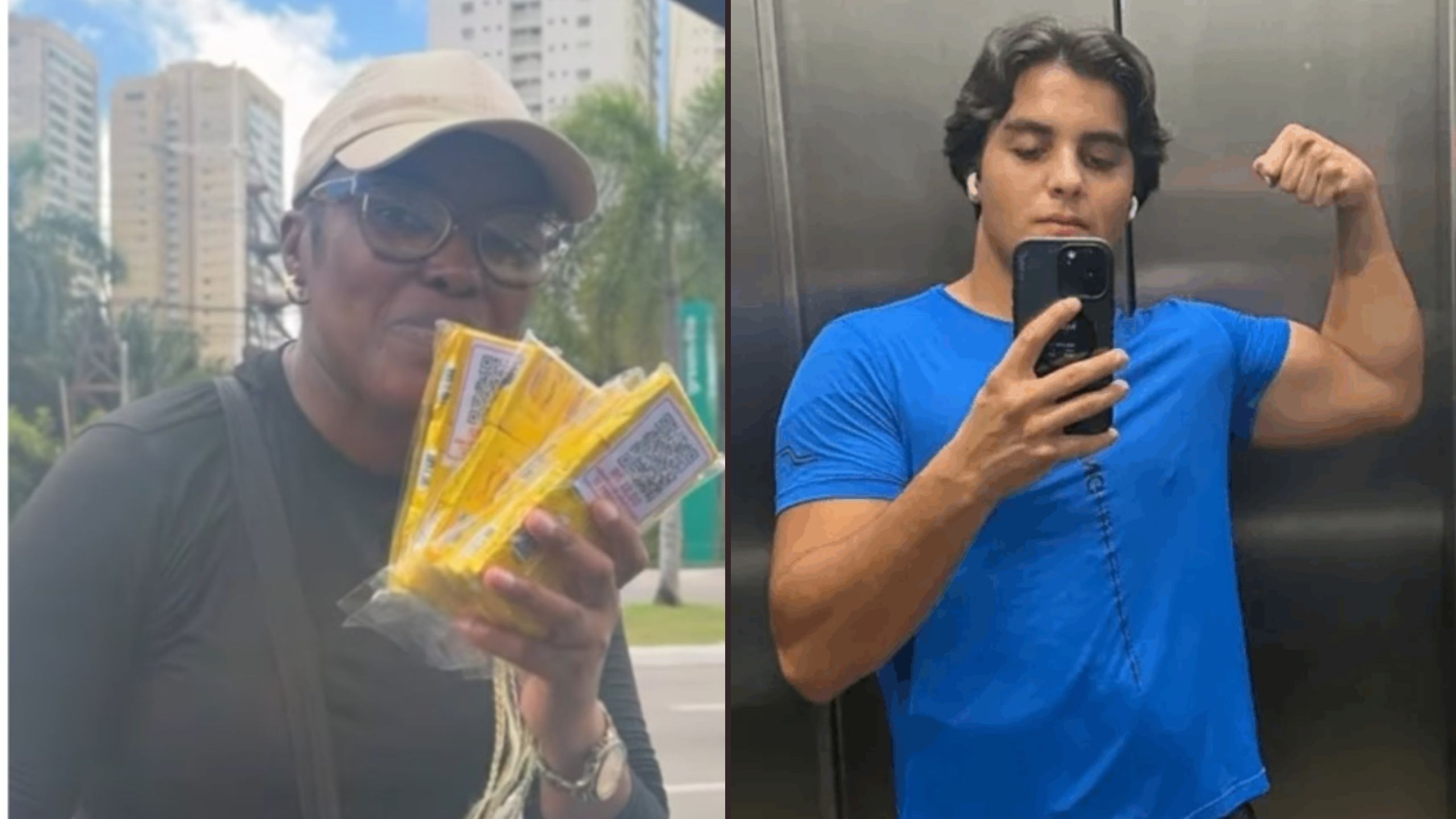 Vídeo: filho de Ivete Sangalo ajuda vendedora ambulante nas ruas de Salvador