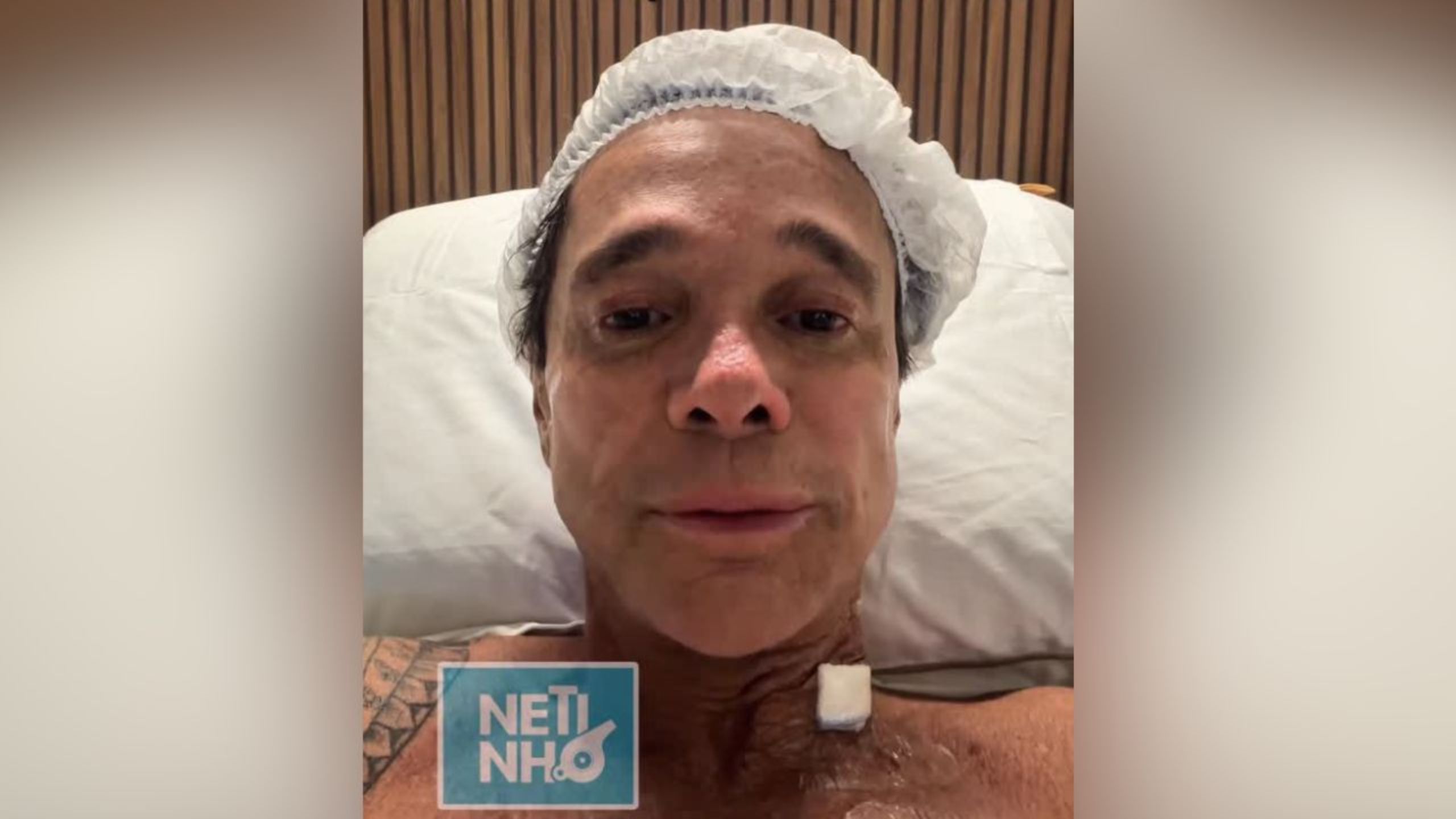 Netinho recebe alta de hospital após descoberta de novo câncer