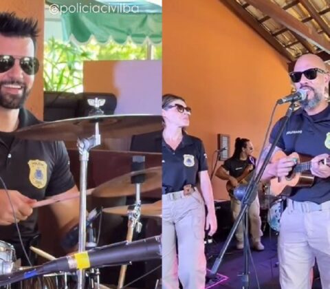 Imagem do post Banda formada por policias civis da Bahia viraliza na web