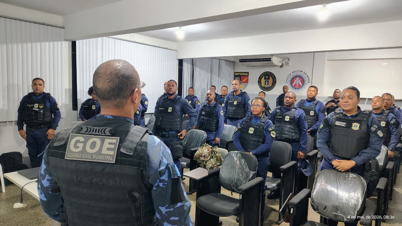 Após 14 anos, Guarda Municipal de Lauro de Freitas passa por capacitação inédita