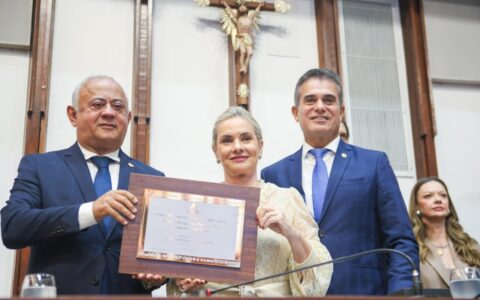 Imagem do post Ivana Bastos destaca legado do presidente da FIEB em homenagem na ALBA