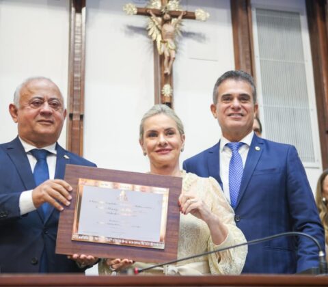 Imagem do post Ivana Bastos destaca legado do presidente da FIEB em homenagem na ALBA