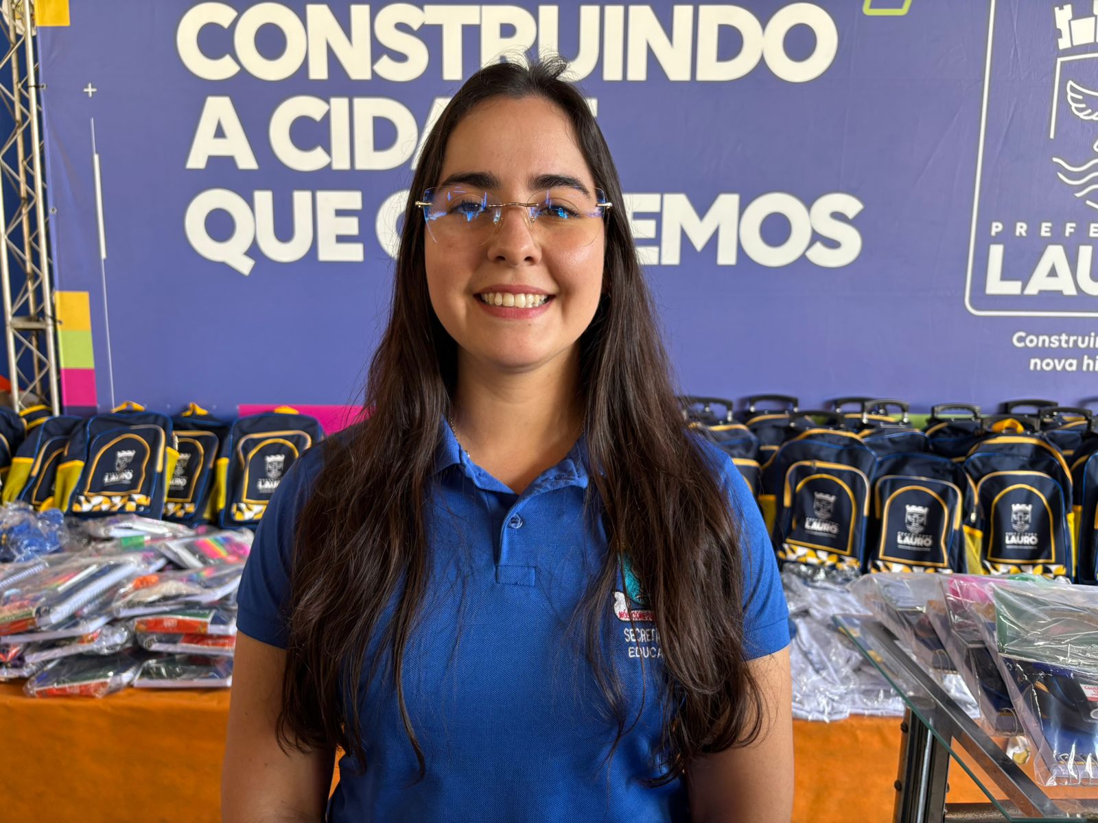 “Educação será prioridade”: secretária detalha entrega de kits e aposta em reconstrução da rede em Lauro