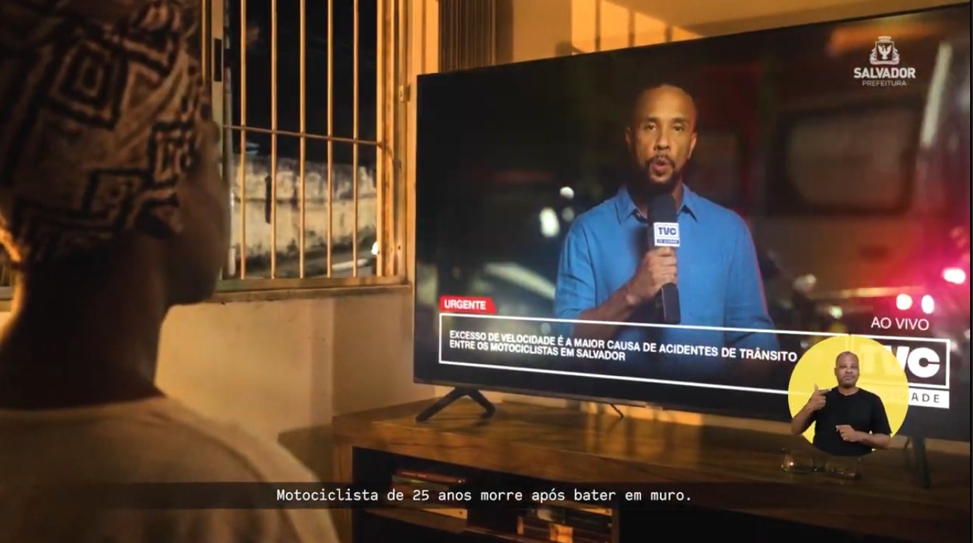 Salvador lança campanha impactante para frear mortes no trânsito