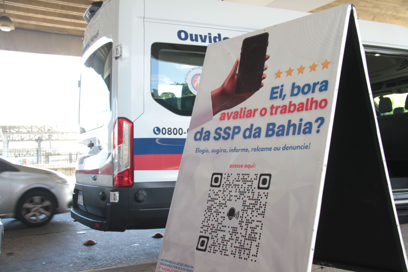 Nova edição da Ouvidoria Itinerante da SSP realiza pesquisa no bairro de São Marcos
