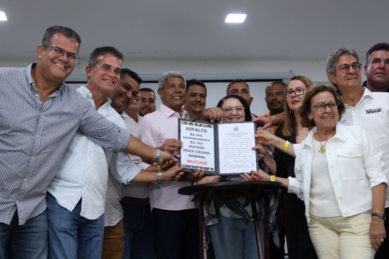 Jerônimo lança Programa Avança Chapada e autoriza mais de R$ 46 milhões em obras rodoviárias