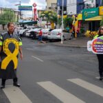 Camaçari lança campanha “Mão na Faixa, pé no freio” durante ações do Maio Amarelo