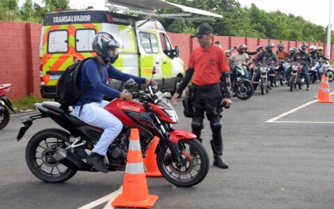 Imagem do post Transalvador promove treinamento gratuito para motociclistas e alerta sobre alta de mortes em Salvador