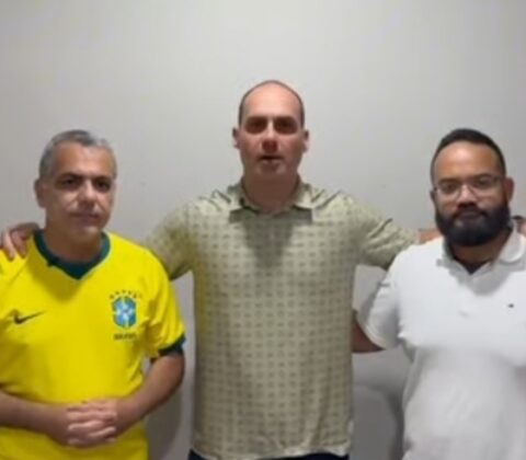 Imagem do post Cezar Leite e Leandro de Jesus se reúnem com Eduardo Bolsonaro nos EUA para traçar estratégia de 2026