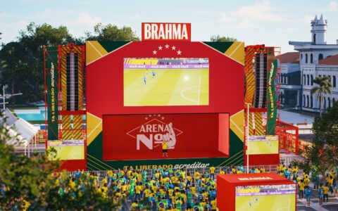 Imagem do post Brahma anuncia megaestrutura em Salvador para transmitir jogos da Seleção Brasileira