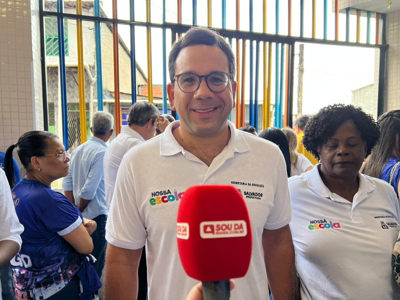 Thiago Dantas destaca entrega de 45ª escola na gestão Bruno Reis