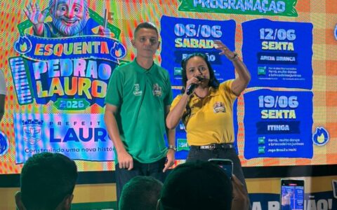 Imagem do post “A ideia é a gente duplicar o que nós arrecadamos no ano passado”, projeta Débora Régis sobre o Pedrão 2026