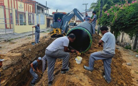 Imagem do post Prefeitura inicia obra estratégica e moderniza drenagem em ruas importantes de Alagoinhas